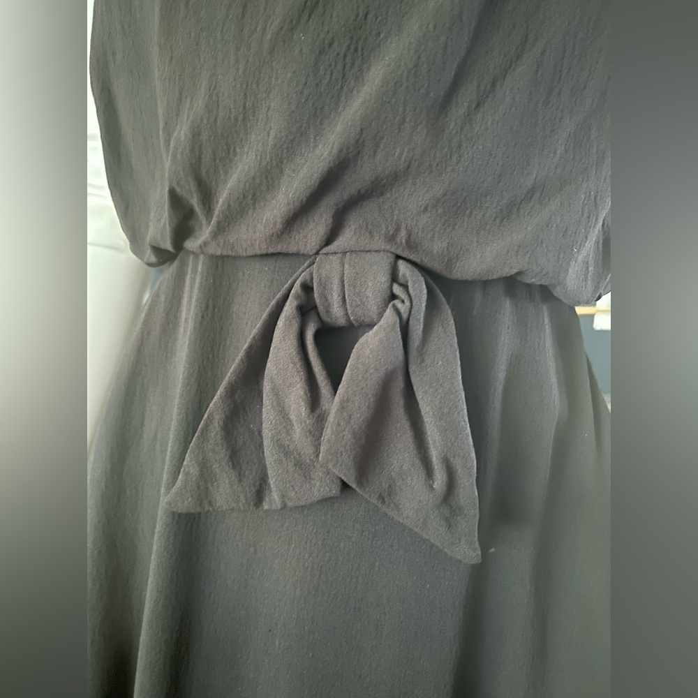 SOLDSOLDSOLD 1960s vintage black sleeveless dress - Picture 7 of 9
